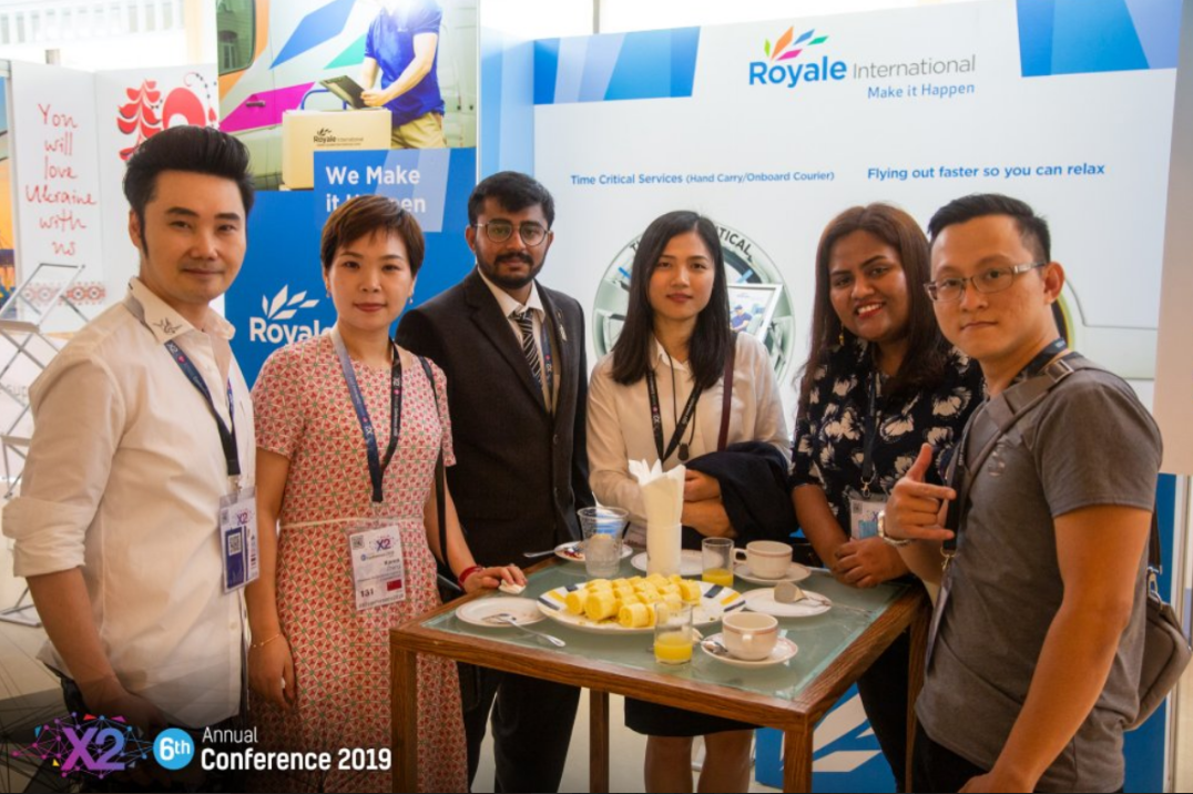 Global logistics partners collaboration through X2 network 